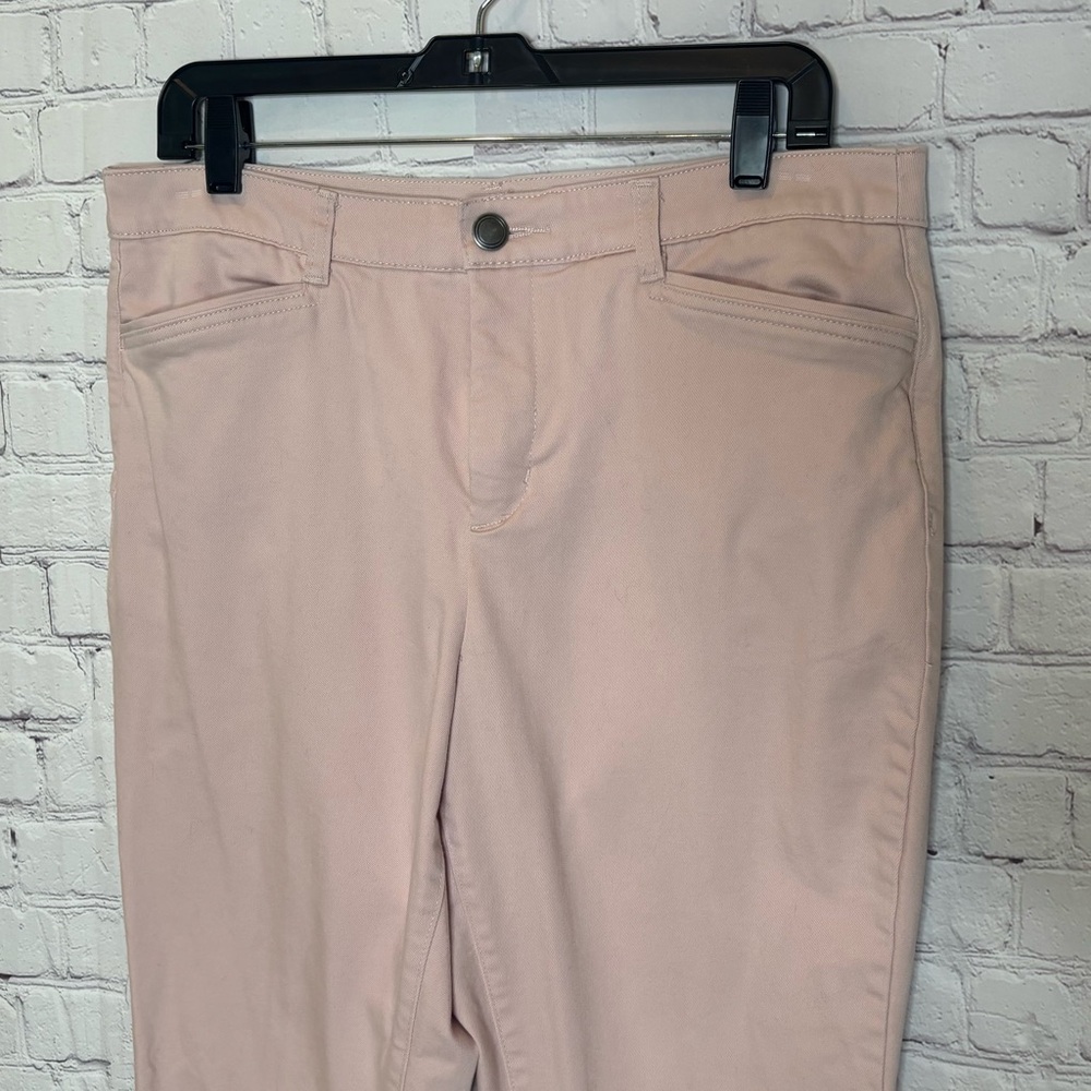 Christopher & Banks Blush Pink Pants Size 12 Signature Slimming - Picture 2 of 9